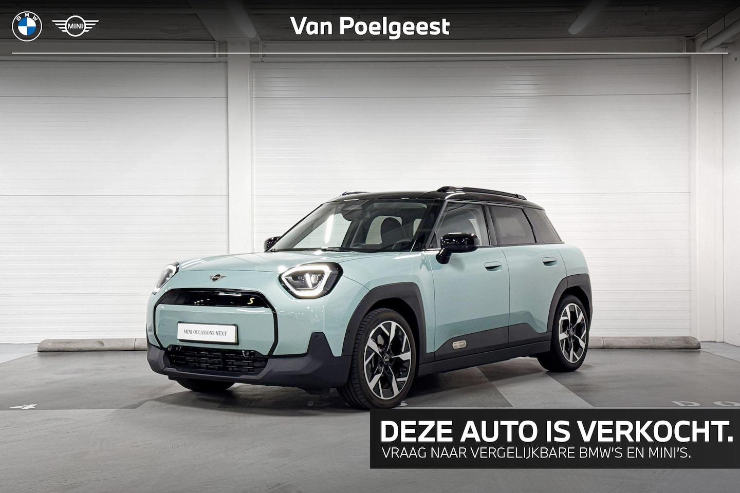 MINI Aceman - SE | Classic Uitvoering | Pakket M |18" Slide Spoke 2-tone - AutoWereld.nl