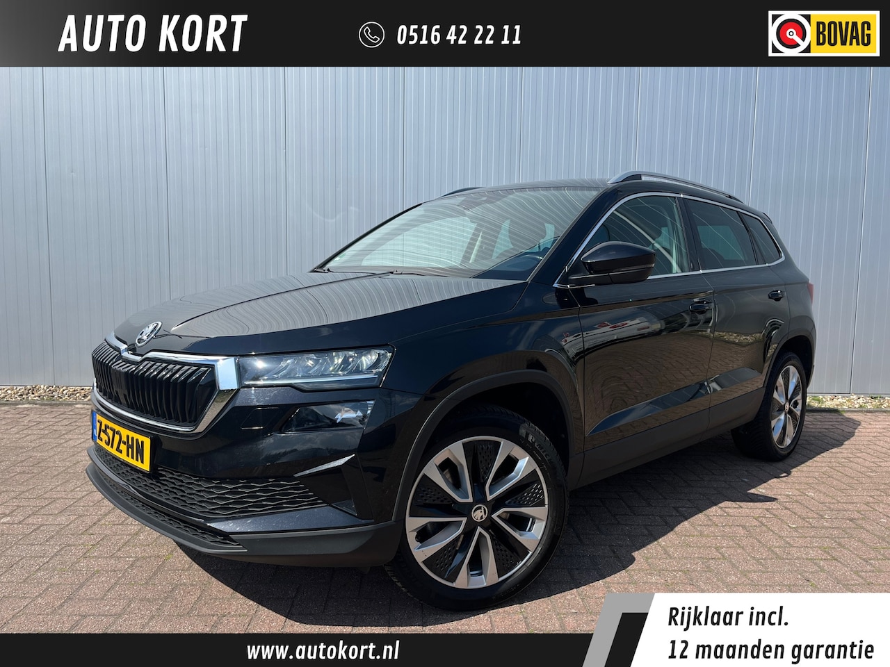 Skoda Karoq - 1.5 TSI ACT Sportline Business | Trekhaak | Elektrische achterklep | Stoel-/stuurverwarmin - AutoWereld.nl
