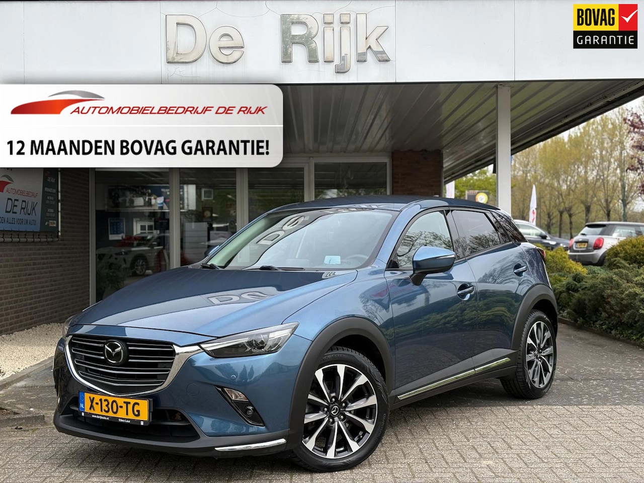 Mazda CX-3 - 2.0 SkyActiv-G 120 GT-M | Full Option | Leather Pack, Navi, Camera, ACC, Stoel+Stuurverw. - AutoWereld.nl