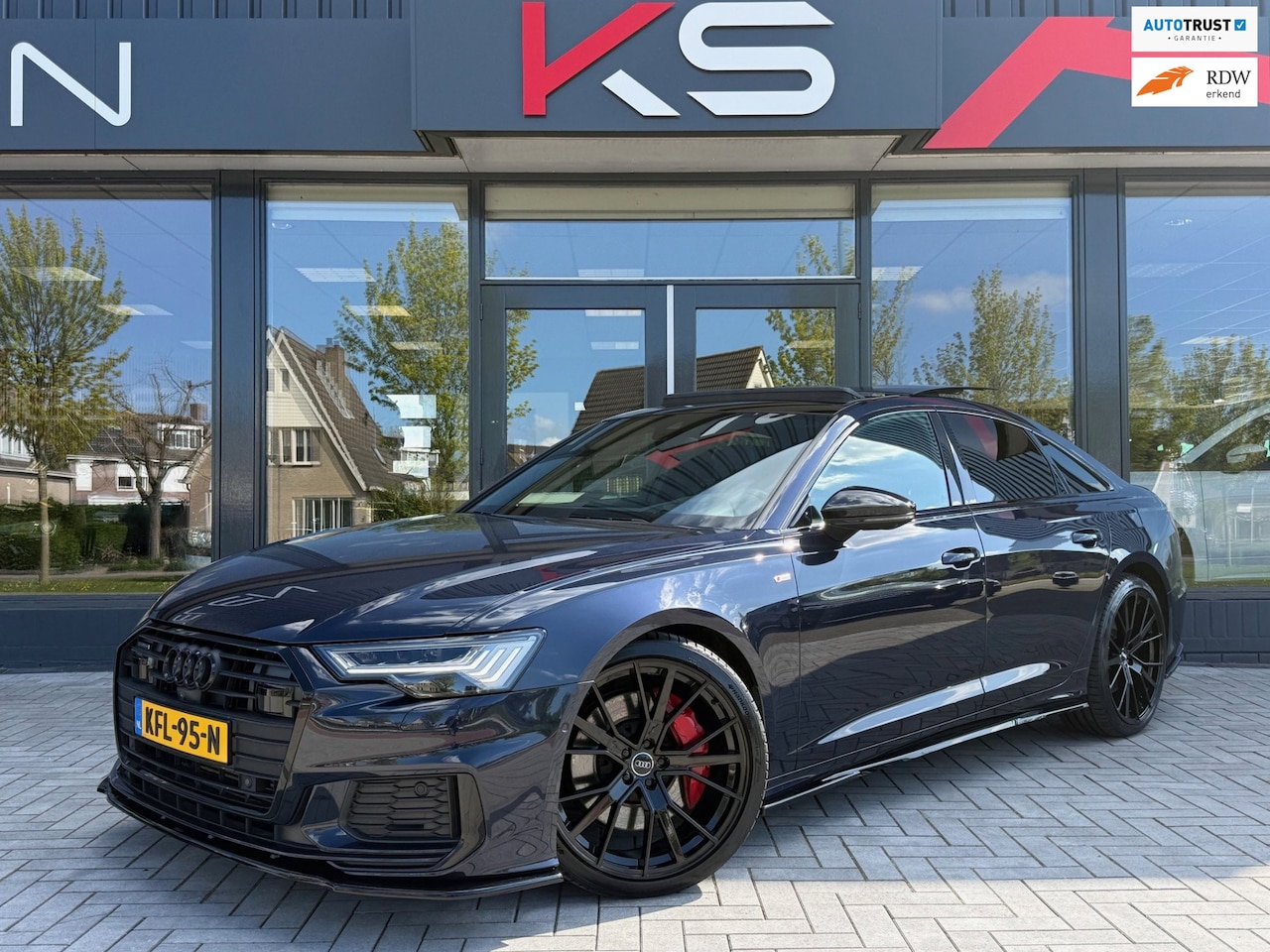 Audi A6 Limousine - 55 TFSI e quattro Competition 367PK Maxton HUD Pano 21inch B&O - AutoWereld.nl