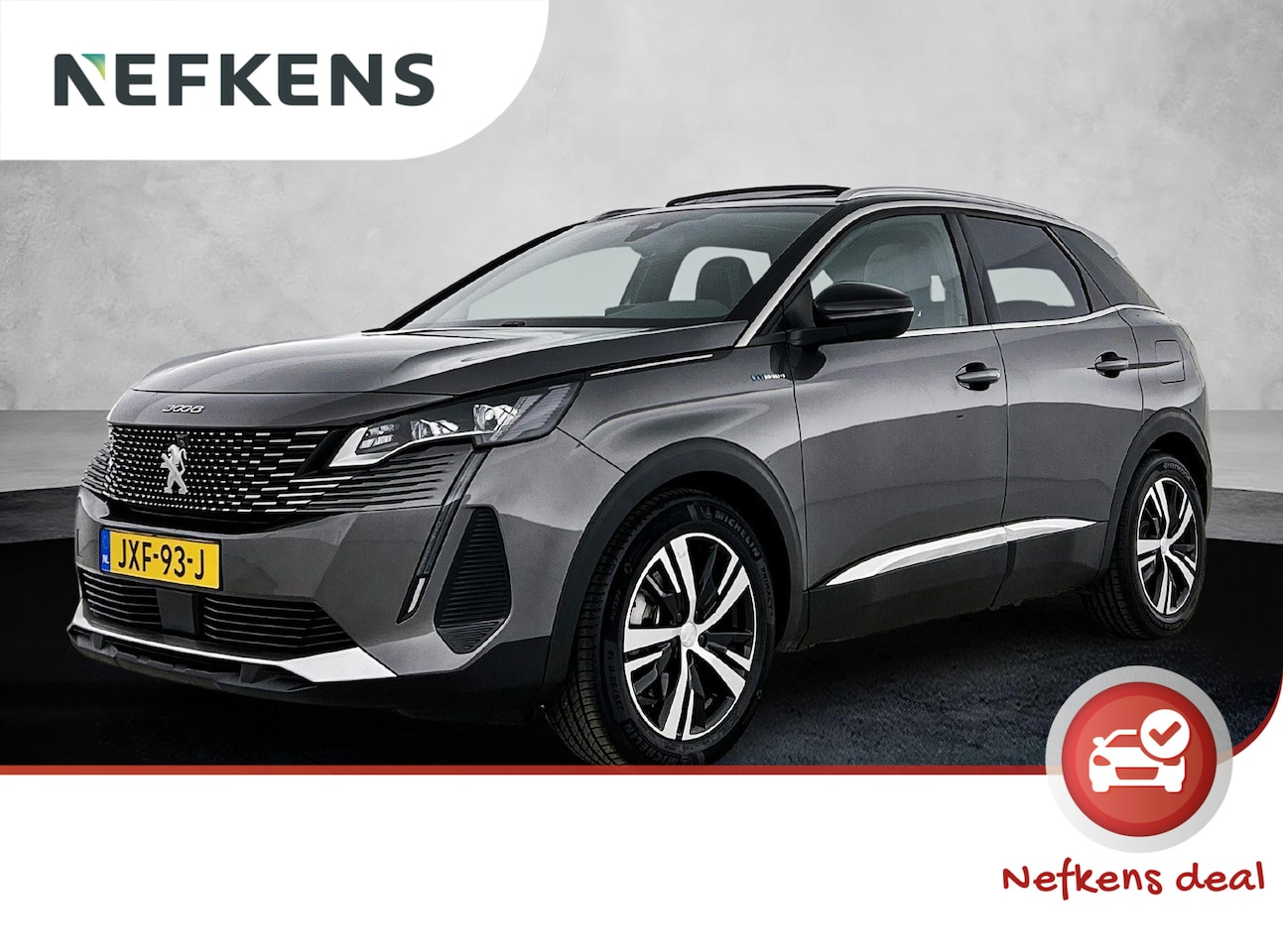 Peugeot 3008 - 1.6 HYbrid4 GT 300pk Automaat | Schuif-Kanteldak | Navigatie | Adaptieve Cruise Control | - AutoWereld.nl