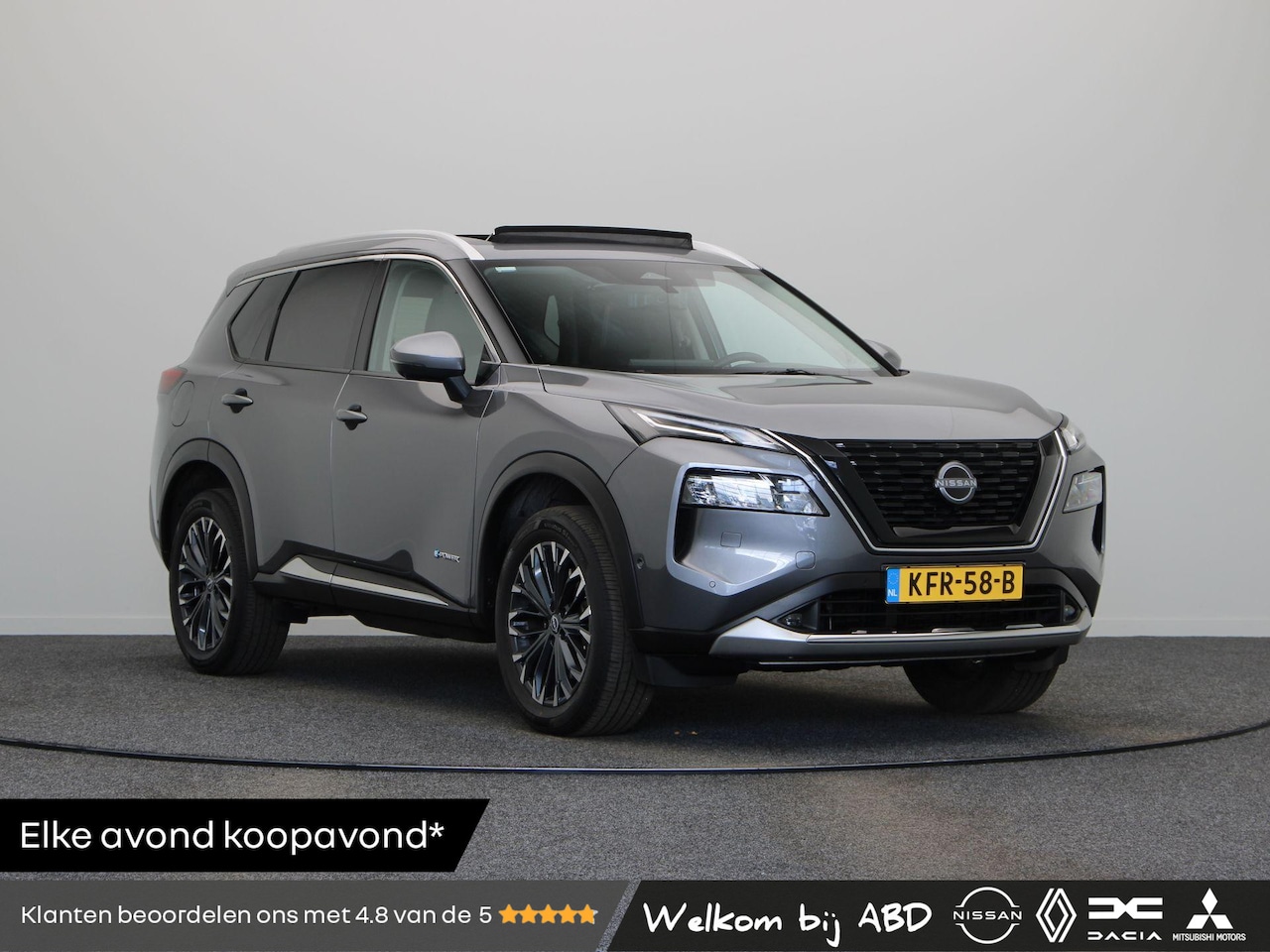 Nissan X-Trail - 1.5 e-4orce Tekna 4WD | Panoramadak | 1800kg Trekgewicht | Head-Up Display | Stoel, Stuur - AutoWereld.nl