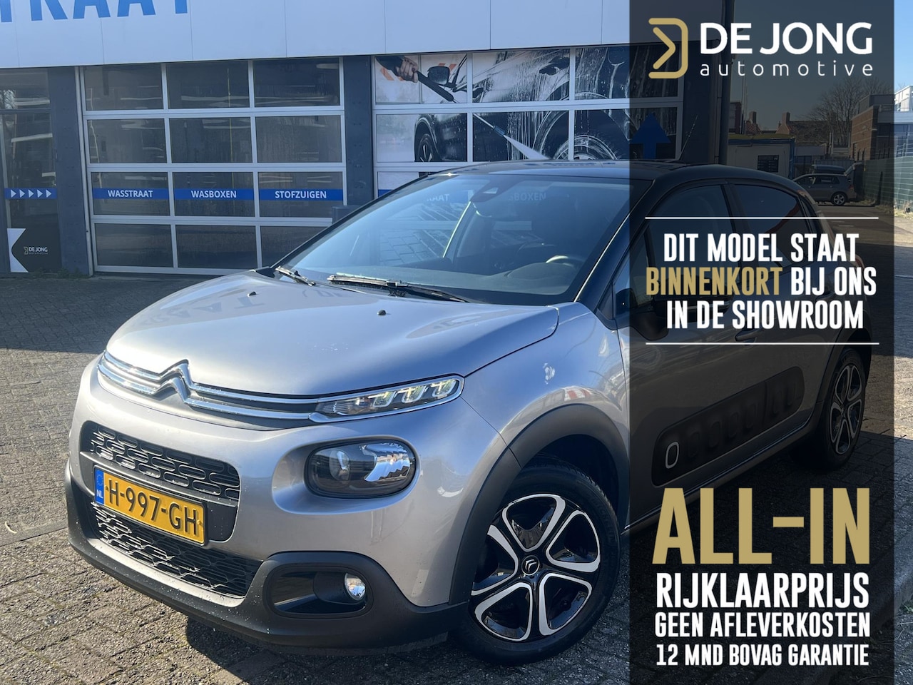Citroën C3 - 1.2 PureTech S&S Feel Edition Navi/Sensoren/Duo-Tone/Apple Carplay/GEEN AFLEVERKOSTEN - AutoWereld.nl