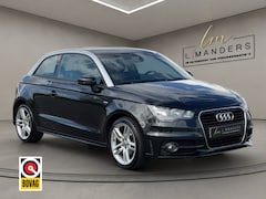 Audi A1 - 1.2 TFSI Ambition S-Line 2011 ZWART | Two-tone | Airco | Stoelve