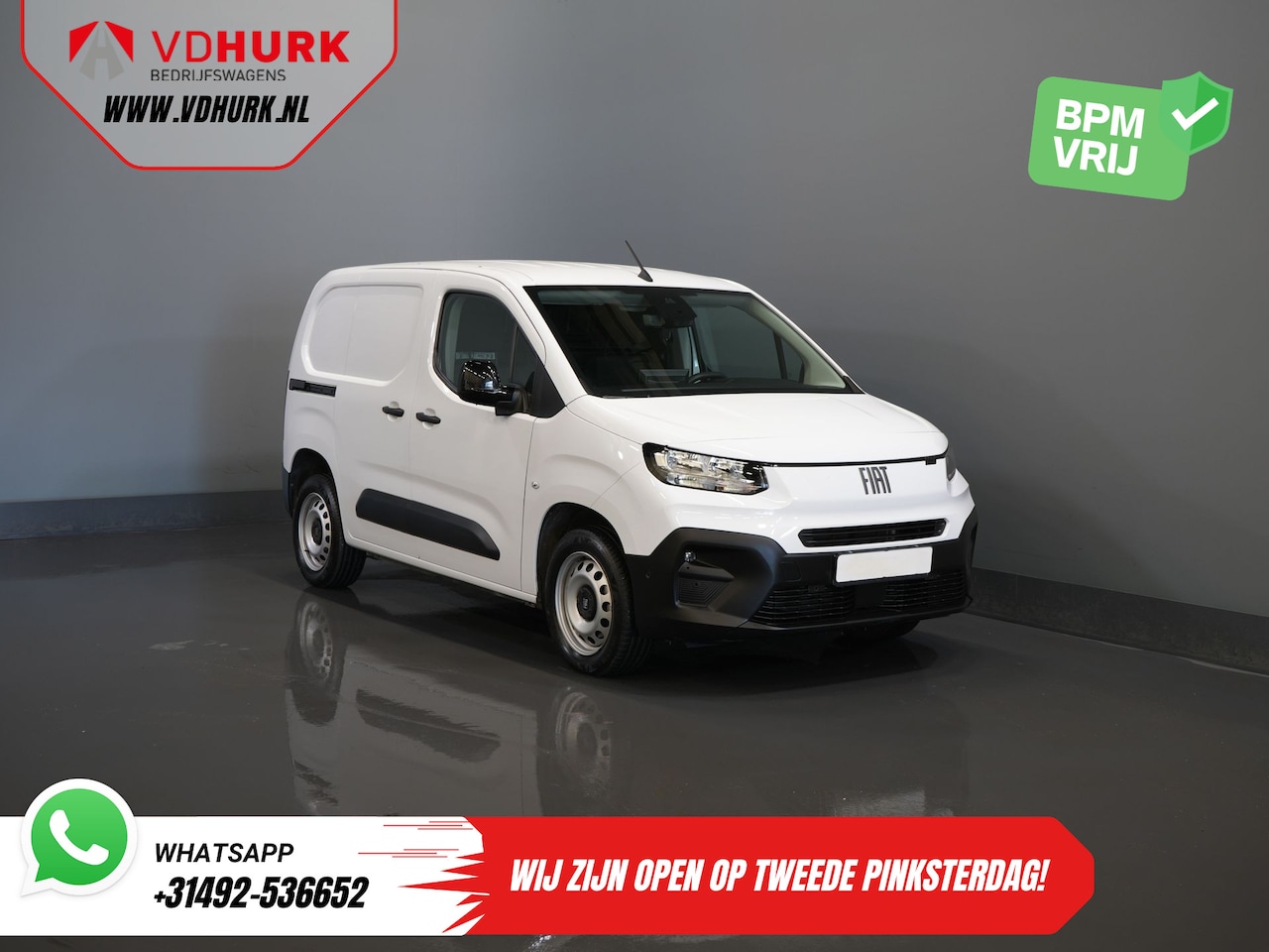 Peugeot Partner - (Fiat Doblo) 1.5 HDi 100 pk 3 Pers./ Carplay/ Camera/ Navi/ PDC/ Cruise/ Airco - AutoWereld.nl