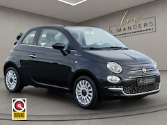 Fiat 500 C - 1.0 Hybrid Dolcevita 2022 ZWART | Cabriolet | Leder | Airco