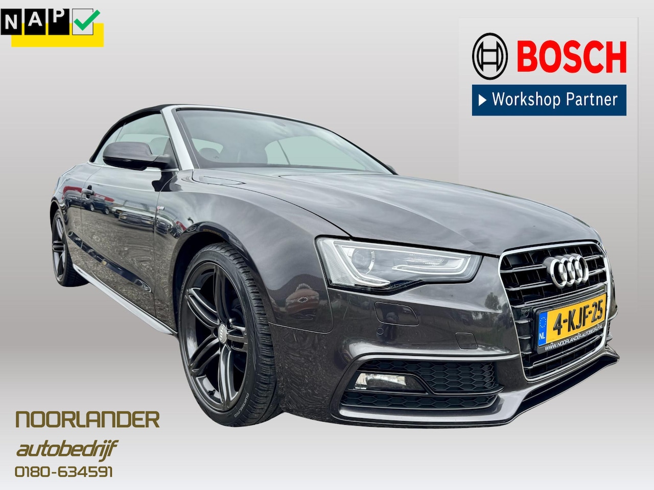 Audi A5 Cabriolet - 1.8 TFSI Pro Line S 1.8 TFSI Pro Line S - AutoWereld.nl