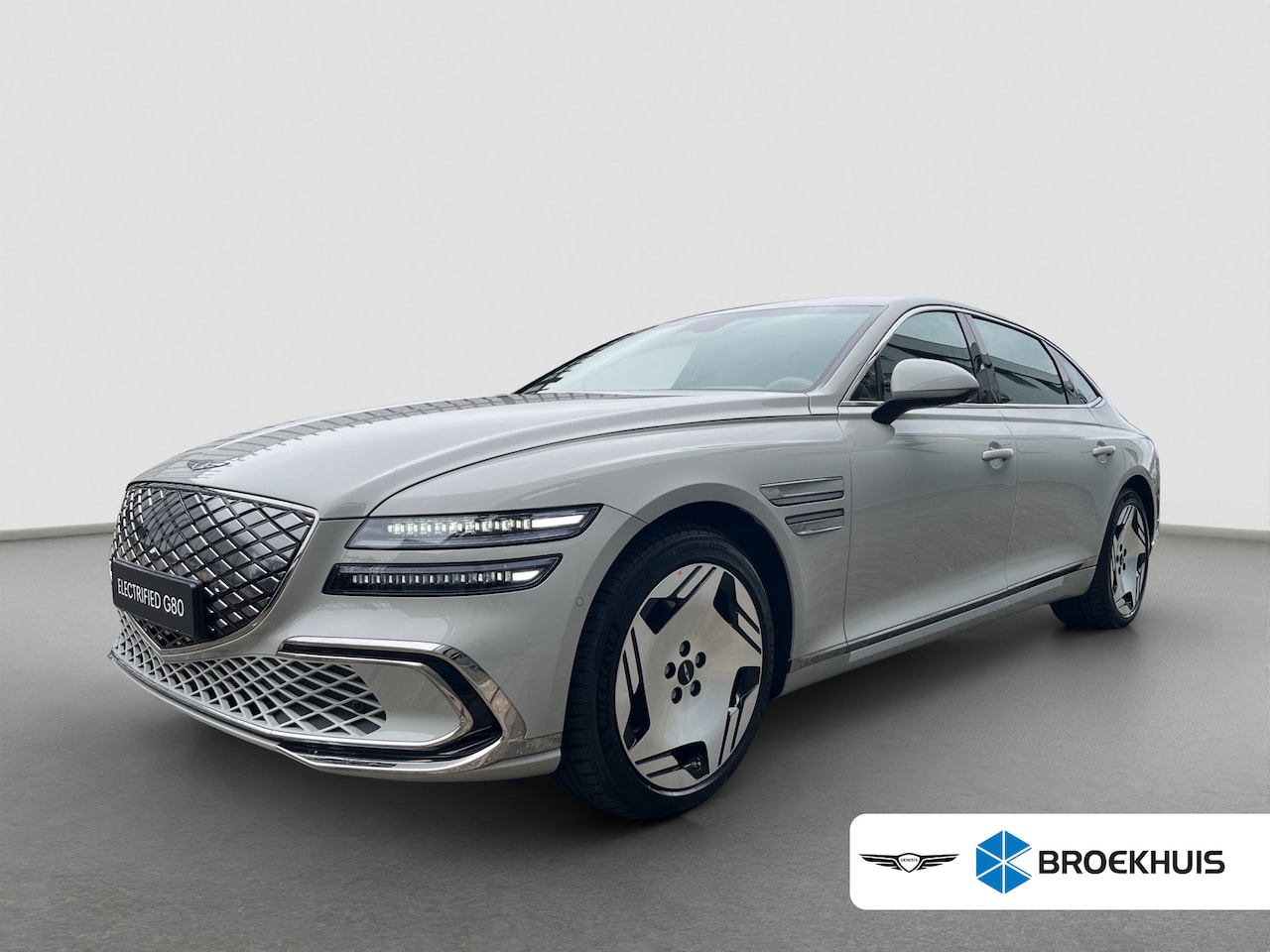 Genesis G80 - 94,5 kWh 370pk Long Range AWD Dual Motor Premium | V2L | Nappa Leder | Bang & Olufsen | Co - AutoWereld.nl