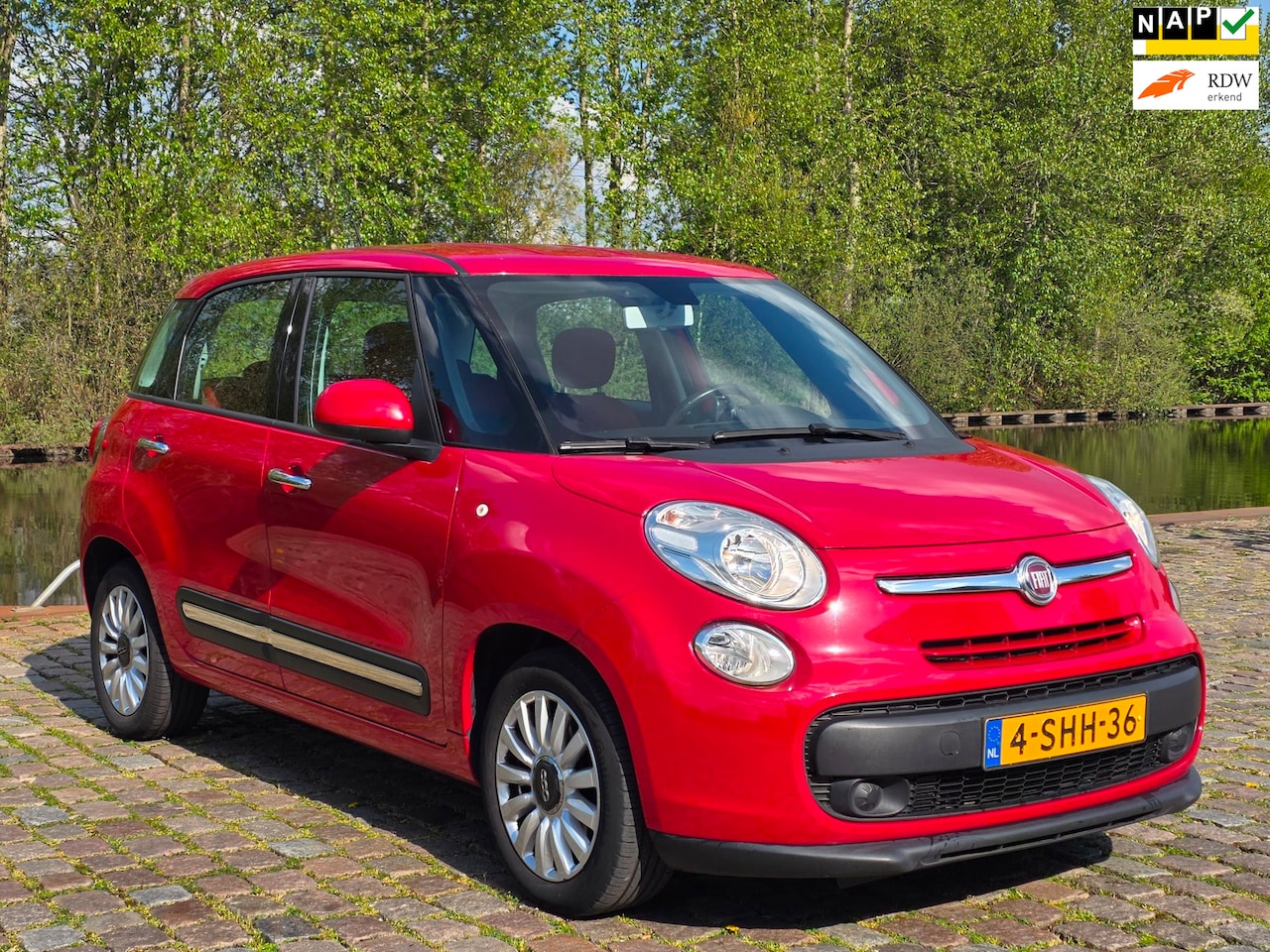 Fiat 500 L - 0.9 TwinAir Easy Eco Start stop Zeer mooi auto airco aux cruis control elektrische ramen c - AutoWereld.nl