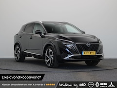 Nissan Qashqai - 158pk MHEV Xtronic Tekna Plus | Lederen bekleding | Elektrisch verstelbare voorstoelen | S