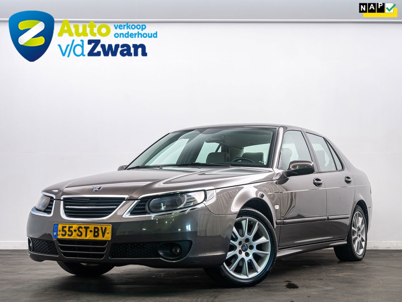 Saab 9-5 - 2.0t Linear Business Automaat/150 Pk/P-sensoren/Nap - AutoWereld.nl