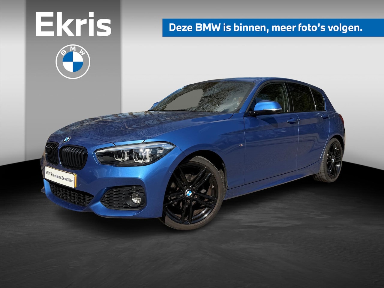 BMW 1-serie - 118i High Executive | Elektrisch glazen schuif-/kanteldak | 18 inch LM M Dubbelspaak | Ach - AutoWereld.nl
