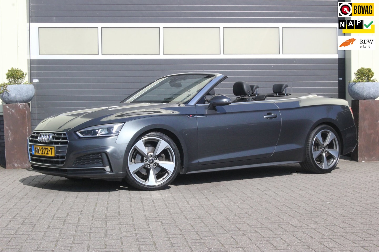 Audi A5 Cabriolet - 2.0 TFSI Sport S-Line | Nekverwarming | - AutoWereld.nl