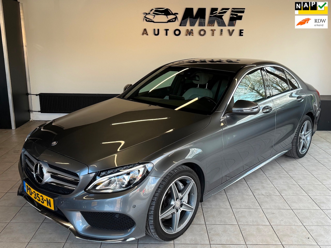 Mercedes-Benz C-klasse - 180 CDI 2017 AMG ECC/PDC/LEDER/EURO6! - AutoWereld.nl