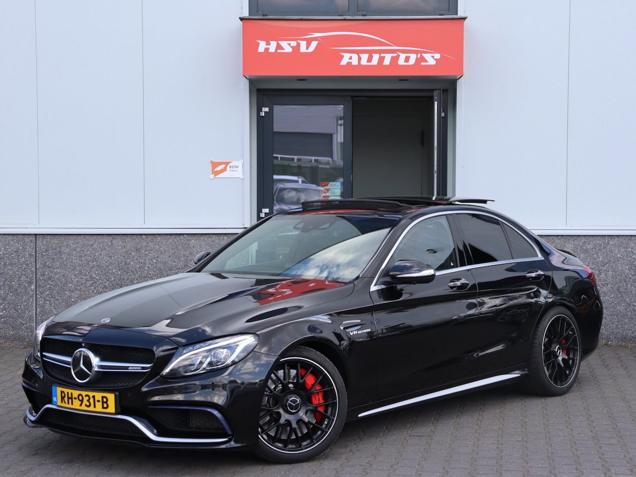 Mercedes-Benz C-klasse - AMG 63 S Edition 1 510 PK Navi Memory Pano - AutoWereld.nl