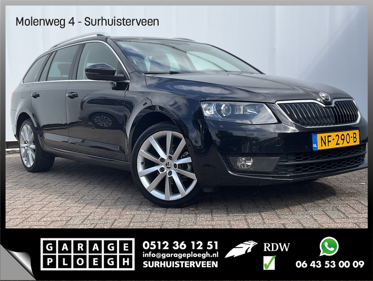 Skoda Octavia Combi - 1.4 TSI Style Xenon Aut Trekhaak Canton Stoelverw Carplay Voll.Onderhouden! - AutoWereld.nl