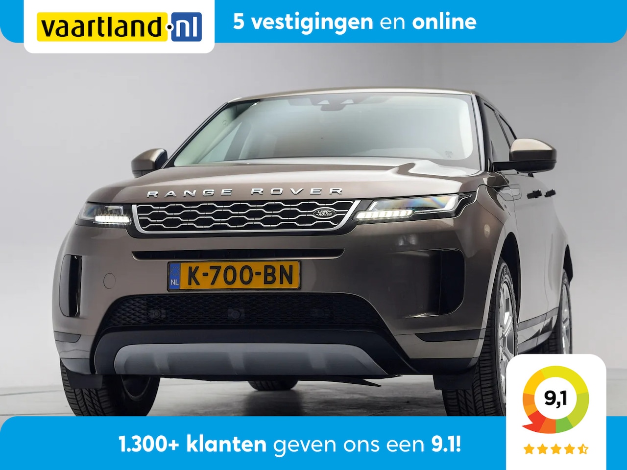 Land Rover Range Rover Evoque - 1.5 P300e AWD [ LED Camera Lane-assist PDC ] - AutoWereld.nl