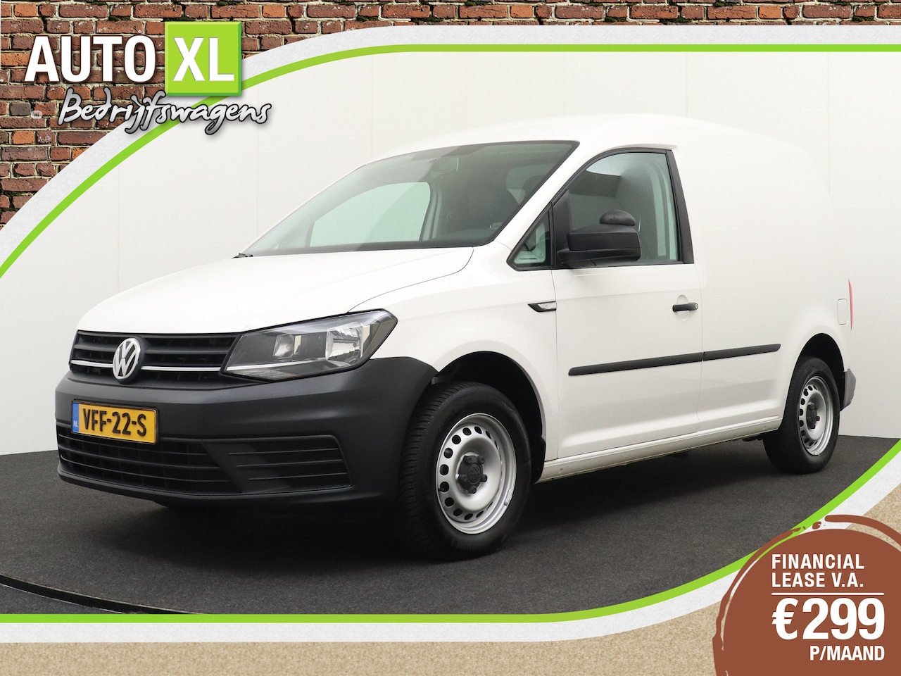 Volkswagen Caddy - 1.0 TSI 102 PK Business+ Leder Carplay Navi Trekhaak DAB - AutoWereld.nl