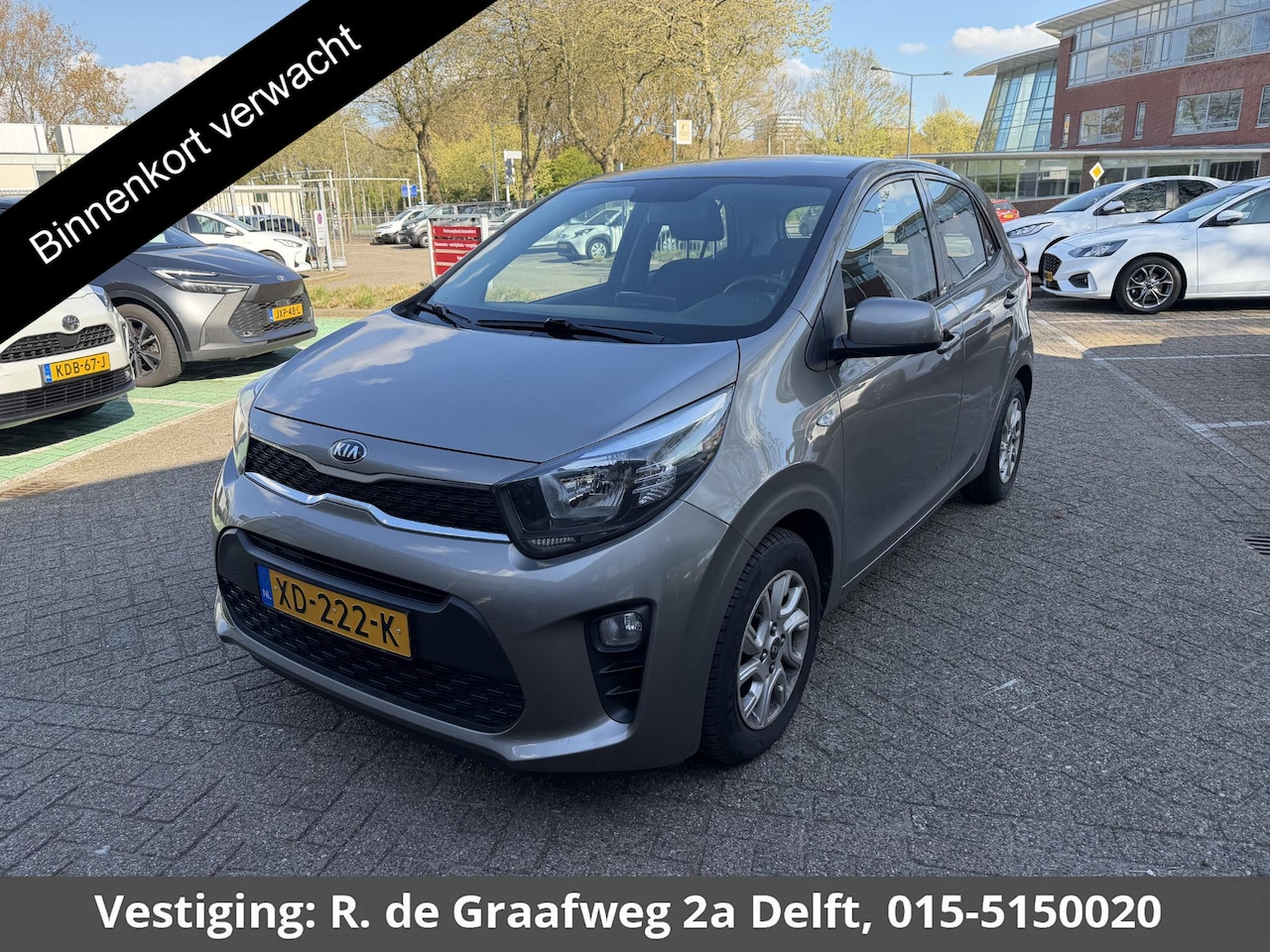 Kia Picanto - 1.0 CVVT ComfortPlusLine Navigator | Trekhaak Incl fietsendrager! | Dealer onderhouden | A - AutoWereld.nl