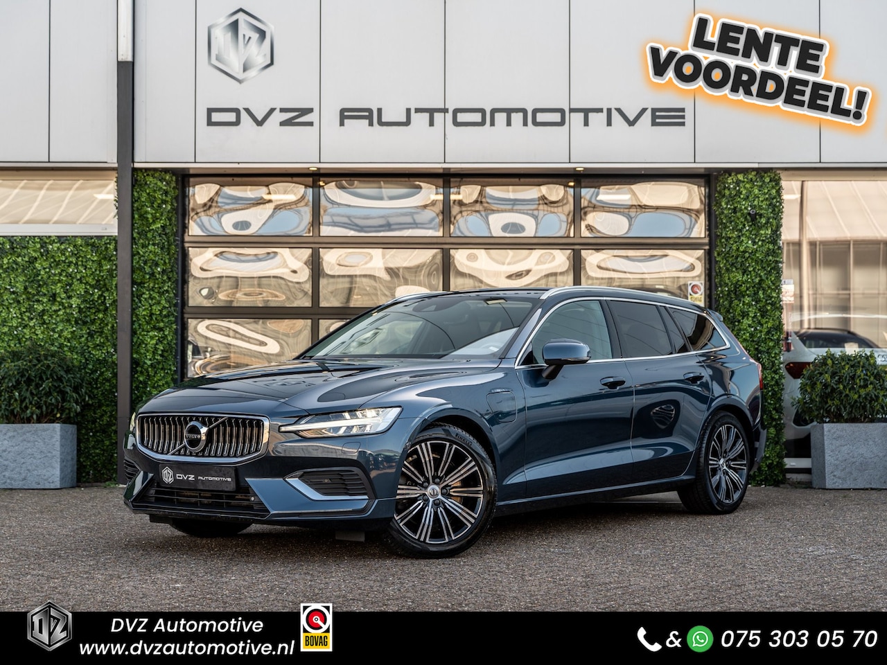 Volvo V60 - 2.0 T6 Recharge AWD Inscription | Carplay | Memory | Camera | BTW - AutoWereld.nl