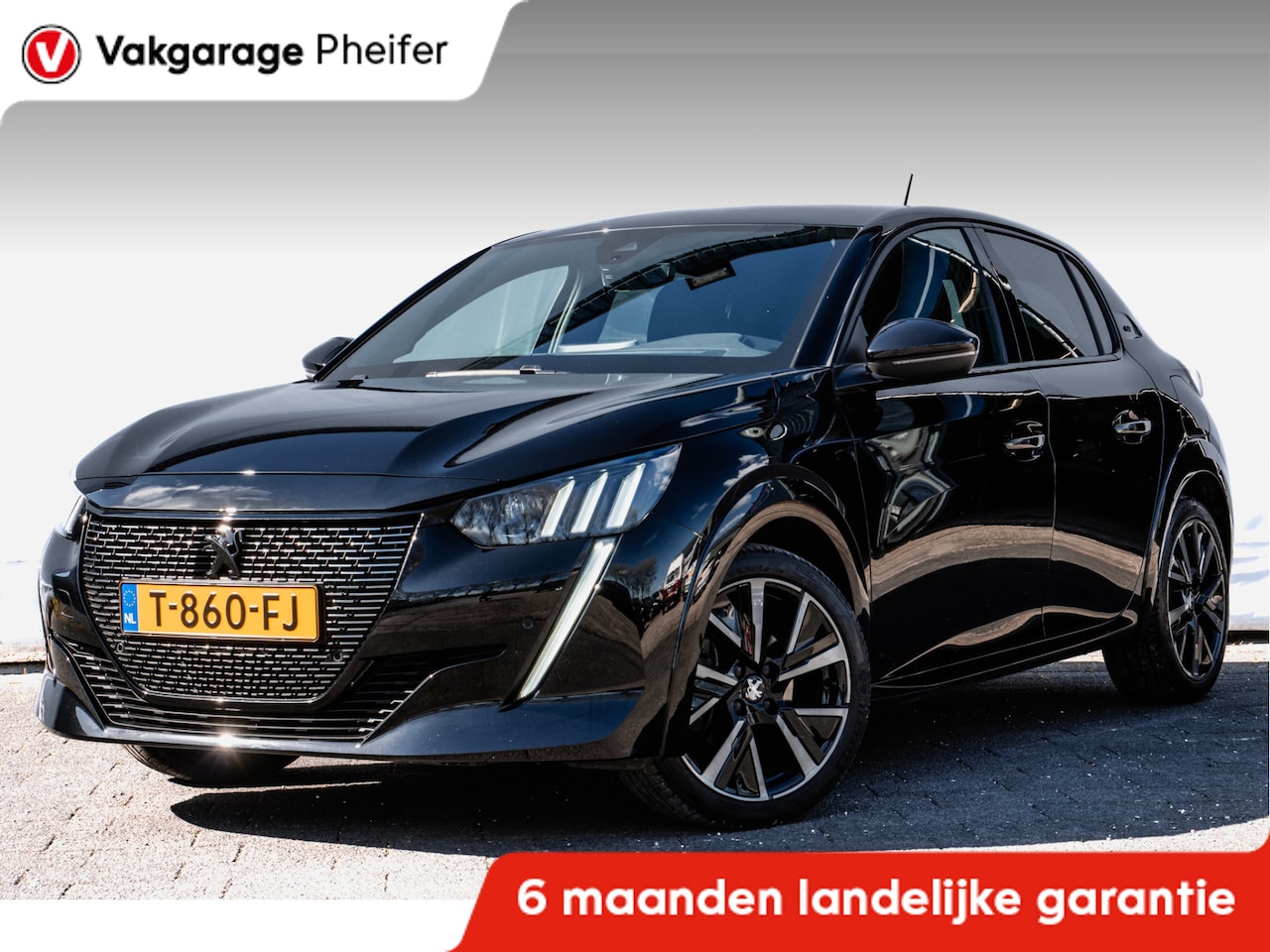 Peugeot 208 - 1.2 PureTech 100pk GT Sportstoelen/ Camera/ DAB+/ Carplay/ Climate control/ Cruise control - AutoWereld.nl