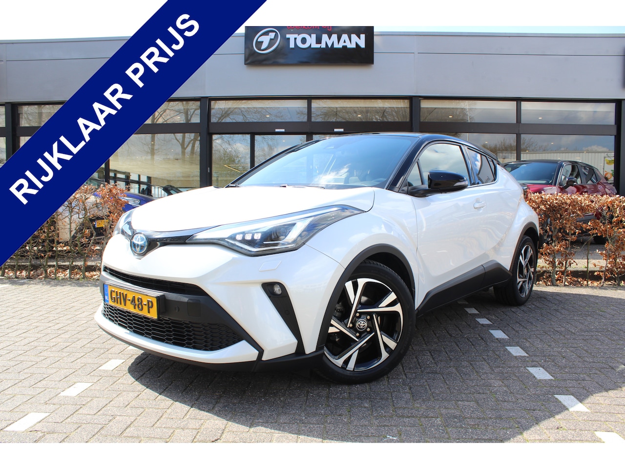 Toyota C-HR - 1.8 Hybrid Style Bi-Tone | Rijklaar | Parelmoer | Stoel-/stuurverw. | Blind Spot | LED | A - AutoWereld.nl