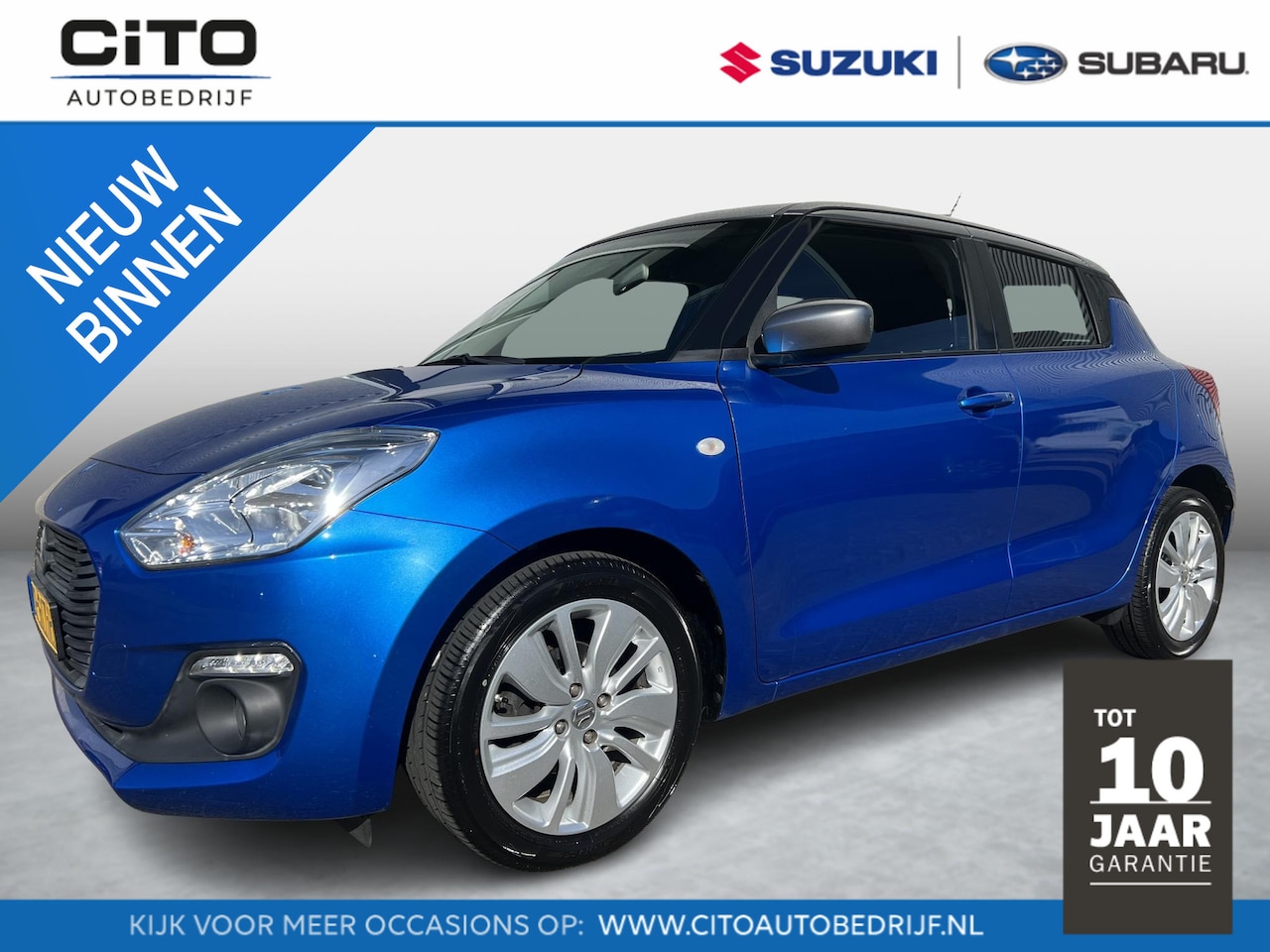 Suzuki Swift - 1.2 Select | Trekhaak | Apple Carplay & Android Auto | 16" LM Velgen | Airco | Voorstoelve - AutoWereld.nl