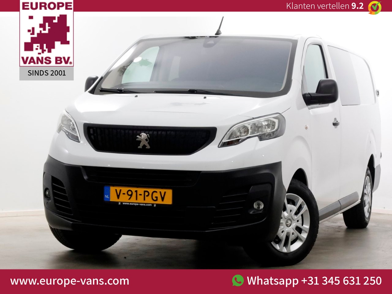 Peugeot Expert - 2.0 BlueHDI 180pk Automaat Lang D.C. Airco/Navi/Camera 04-2023 - AutoWereld.nl