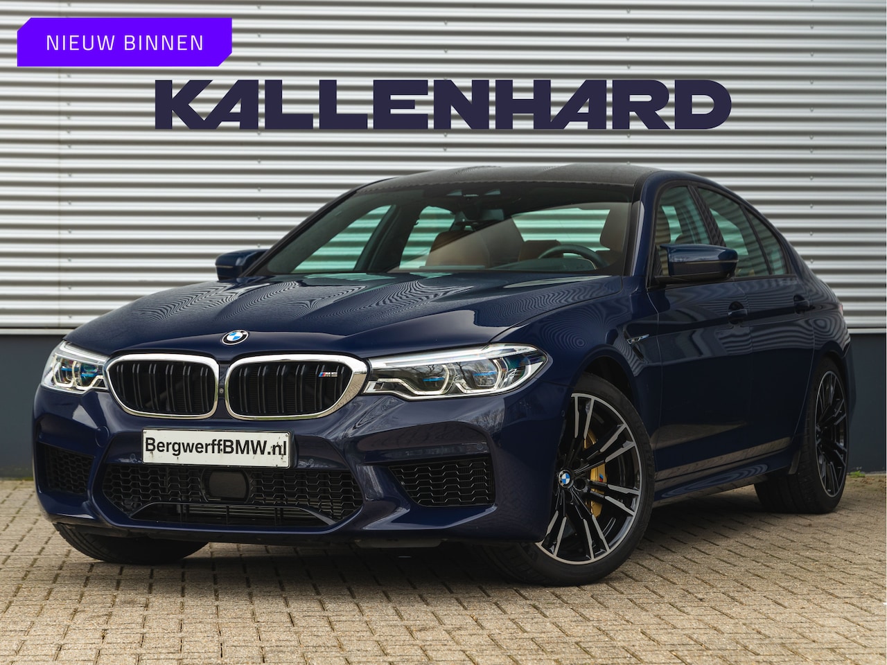 BMW M5 - 5-serie Individual ''Blu Pozzi'' - Carbon Brakes - Bowers & Wilkins - Driving Ass Plus - AutoWereld.nl