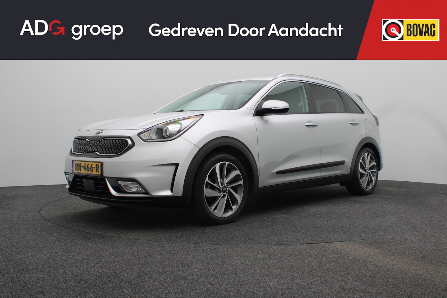Kia Niro - 1.6 GDi Hybrid ExecutiveLine Stoel-/ Stuurverwarming | Leder | Adaptieve cruise control | - AutoWereld.nl