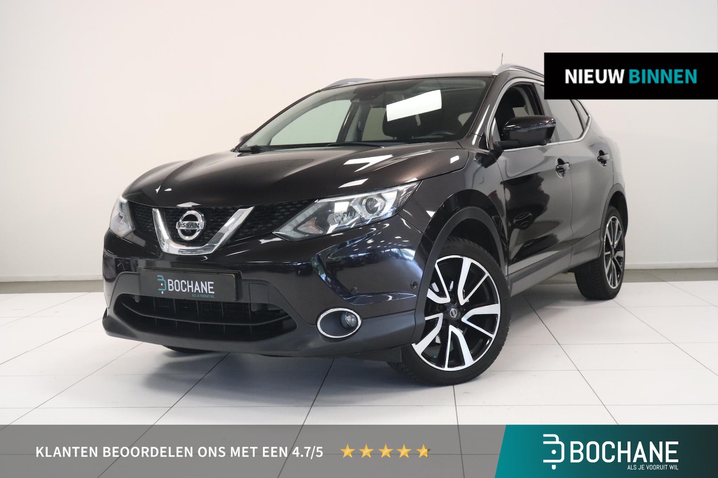 Nissan Qashqai - 1.6 Tekna | Leder | Panoramadak | 360° Camera | Stoelverwarming | - AutoWereld.nl