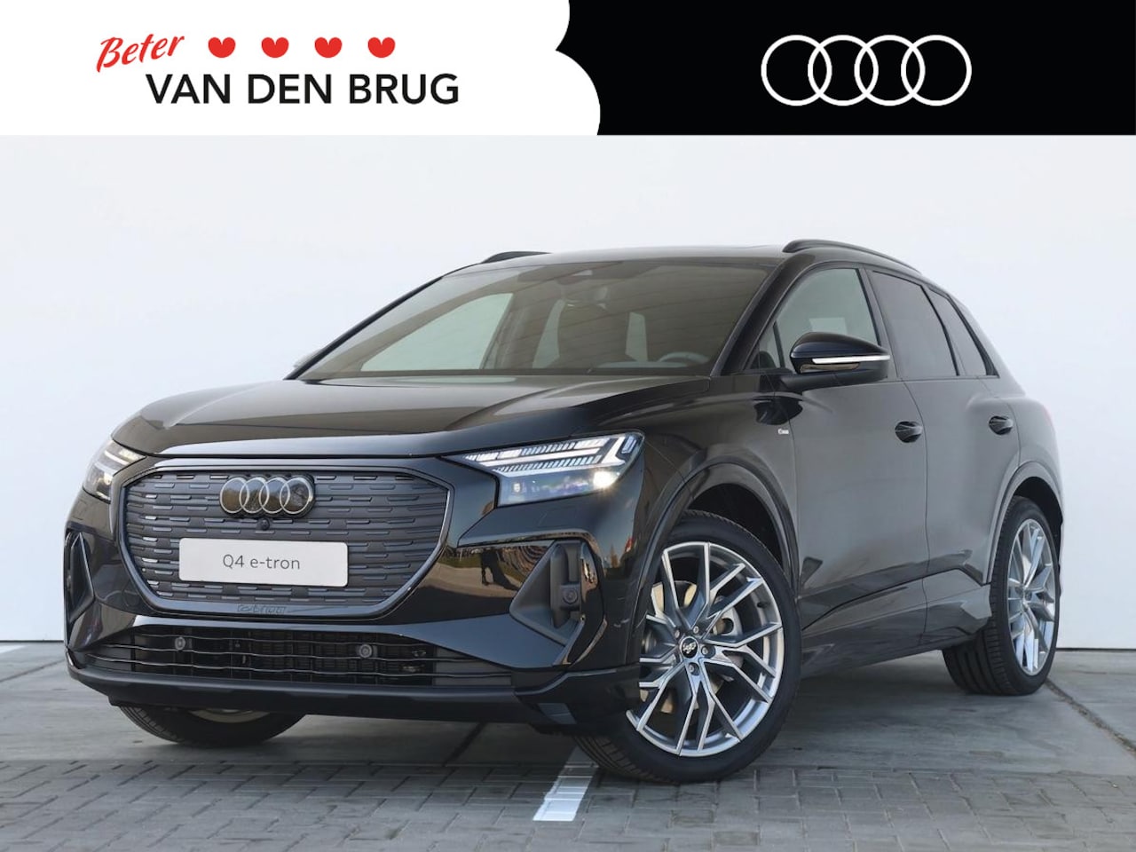 Audi Q4 e-tron - S edition Competition 45 82 kWh 286 pk | Verwacht | Panoramadak | Trekhaak | Assistentie p - AutoWereld.nl
