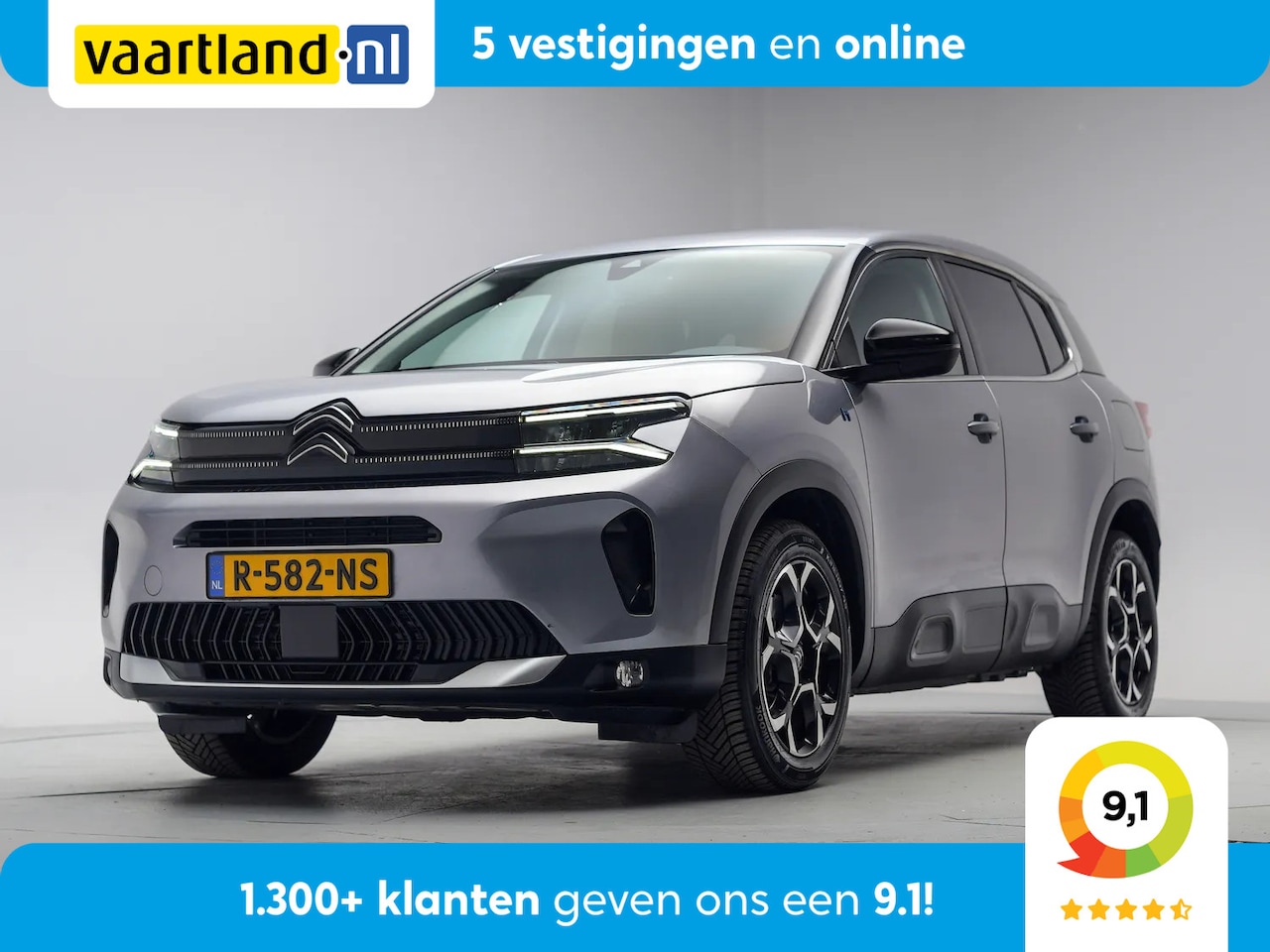Citroën C5 Aircross - 1.6 Plug-in Hybrid 225 Feel [ Nieuw model! ] [ LED Navi Camera Clima ] - AutoWereld.nl
