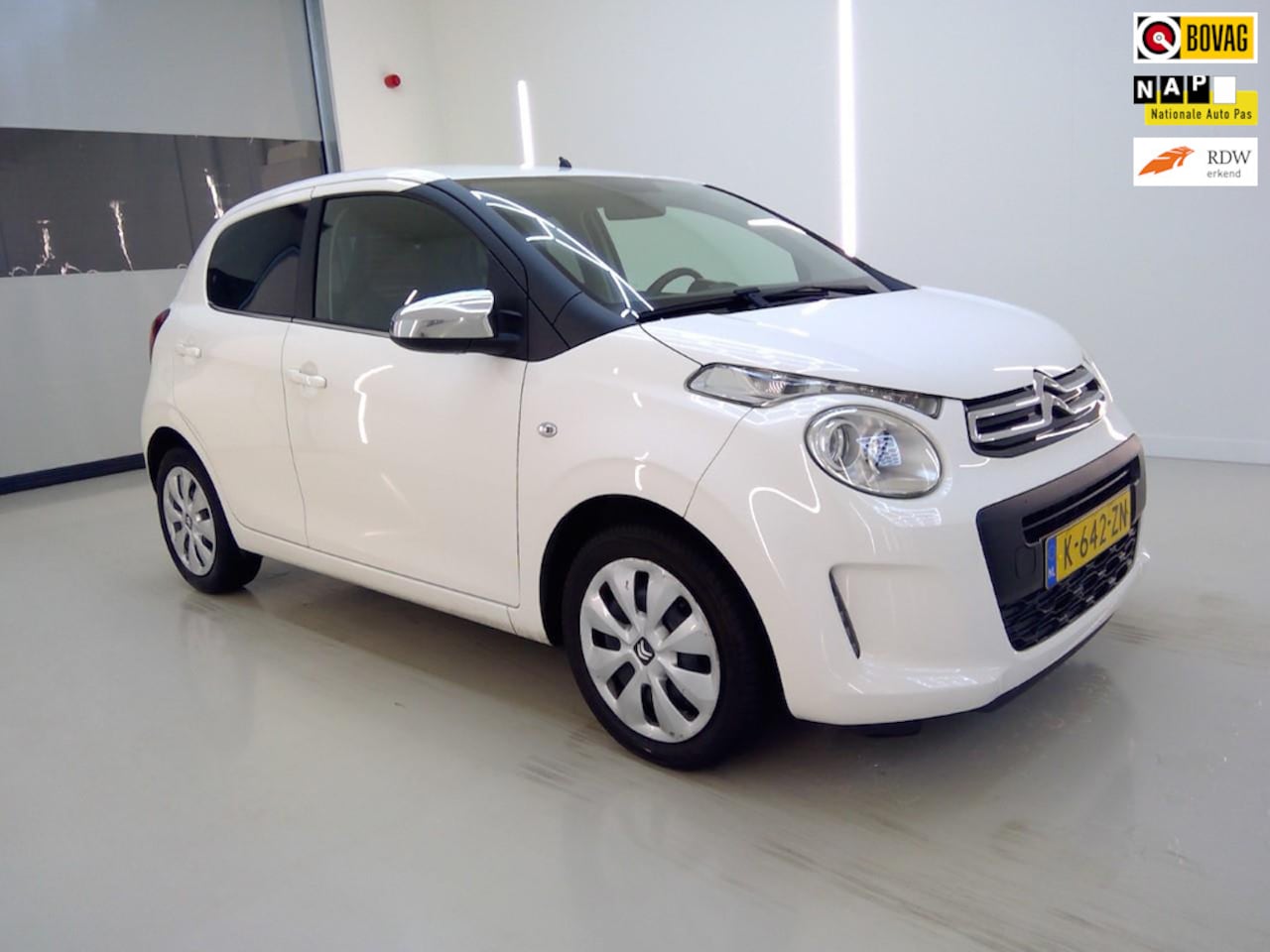 Citroën C1 - 1.0 VTi Feel+Dab+ airco+privacy-Glass+nieuwe-banden voor = SUPER ONDERHOUDEN !! - AutoWereld.nl