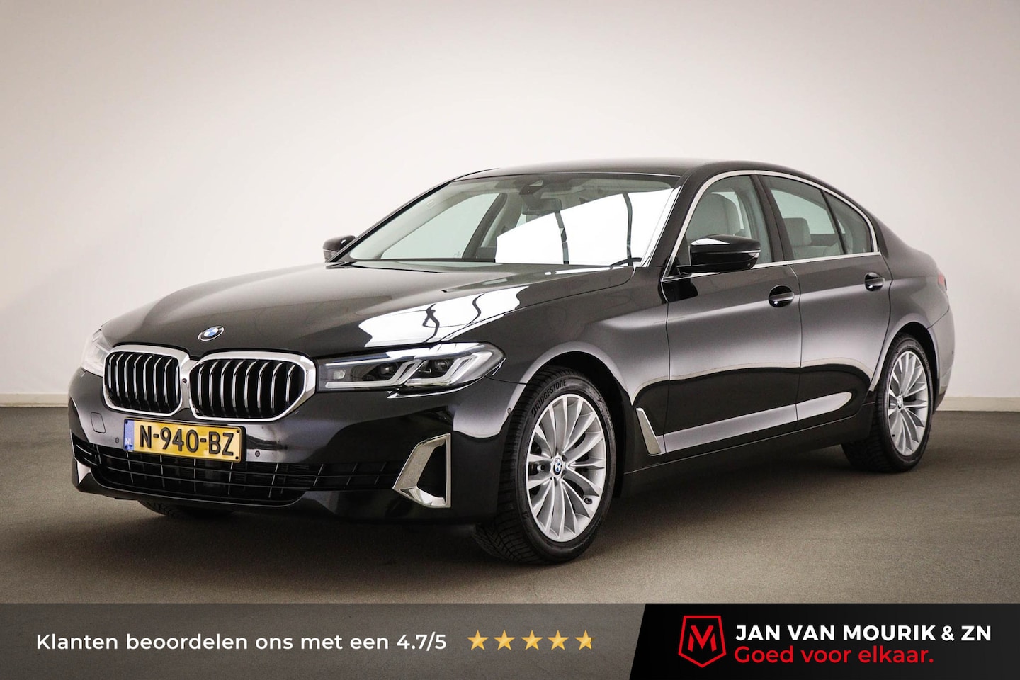 BMW 5-serie - 520i Business Edition Plus | SAFETY / PARKING- PACK | STOELVENTILATIE | ACHTERBANKVERWARMI - AutoWereld.nl
