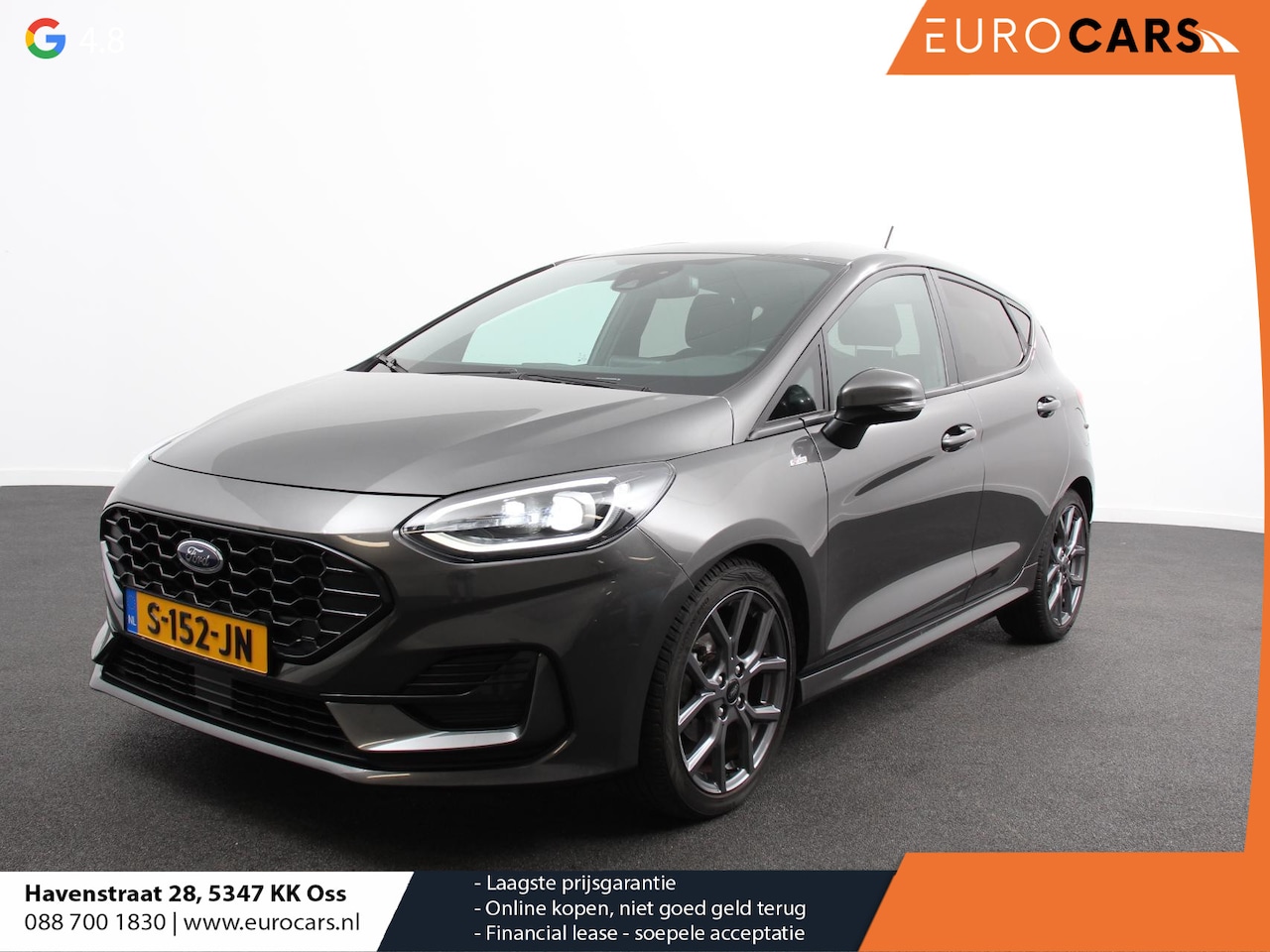 Ford Fiesta - 1.0 EcoBoost Hybrid Active X Automaat Climate control Cruise control LED Parkeersensoren a - AutoWereld.nl