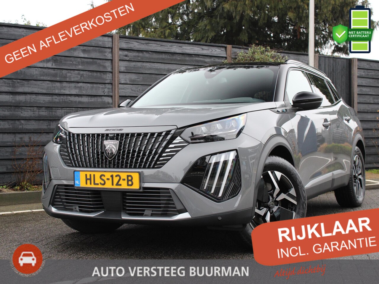 Peugeot e-2008 - GT Avantage 54 kWh 156PK Automaat Incl. Batterijtest, Navigatie, Rondomzichtcamera, Keyles - AutoWereld.nl