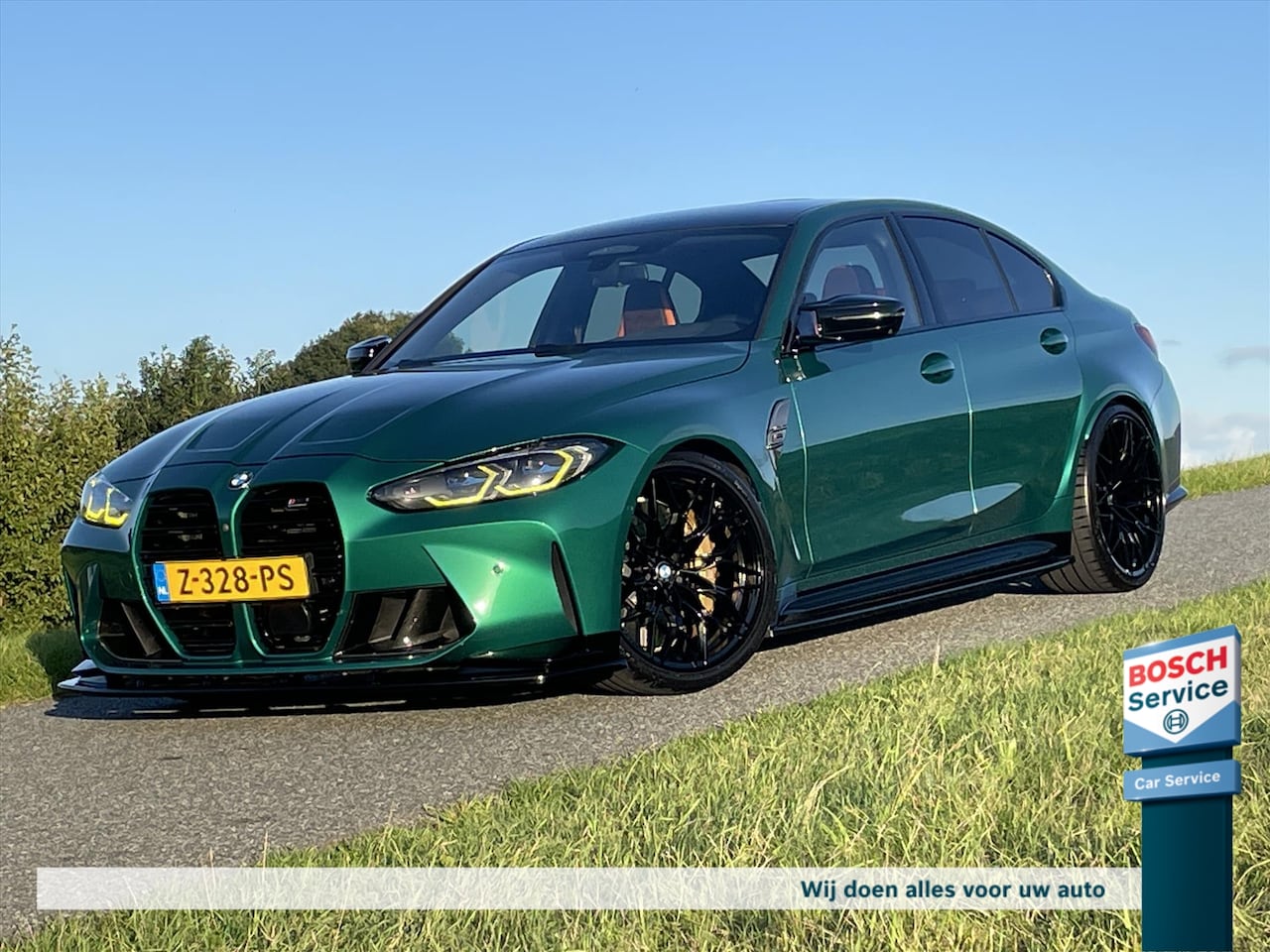 BMW M3 - Competition 650PK / Schaalstoelen / Keramisch / Head-up / 360° Camera / Harman/Kardon / Ca - AutoWereld.nl
