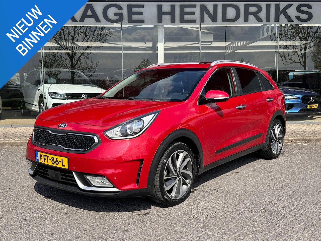 Kia Niro - 1.6 GDi Hybrid ExecutiveLine Sky | Leder | Schuifdak | Stoel Verwarming en Koeling| JBL Au - AutoWereld.nl