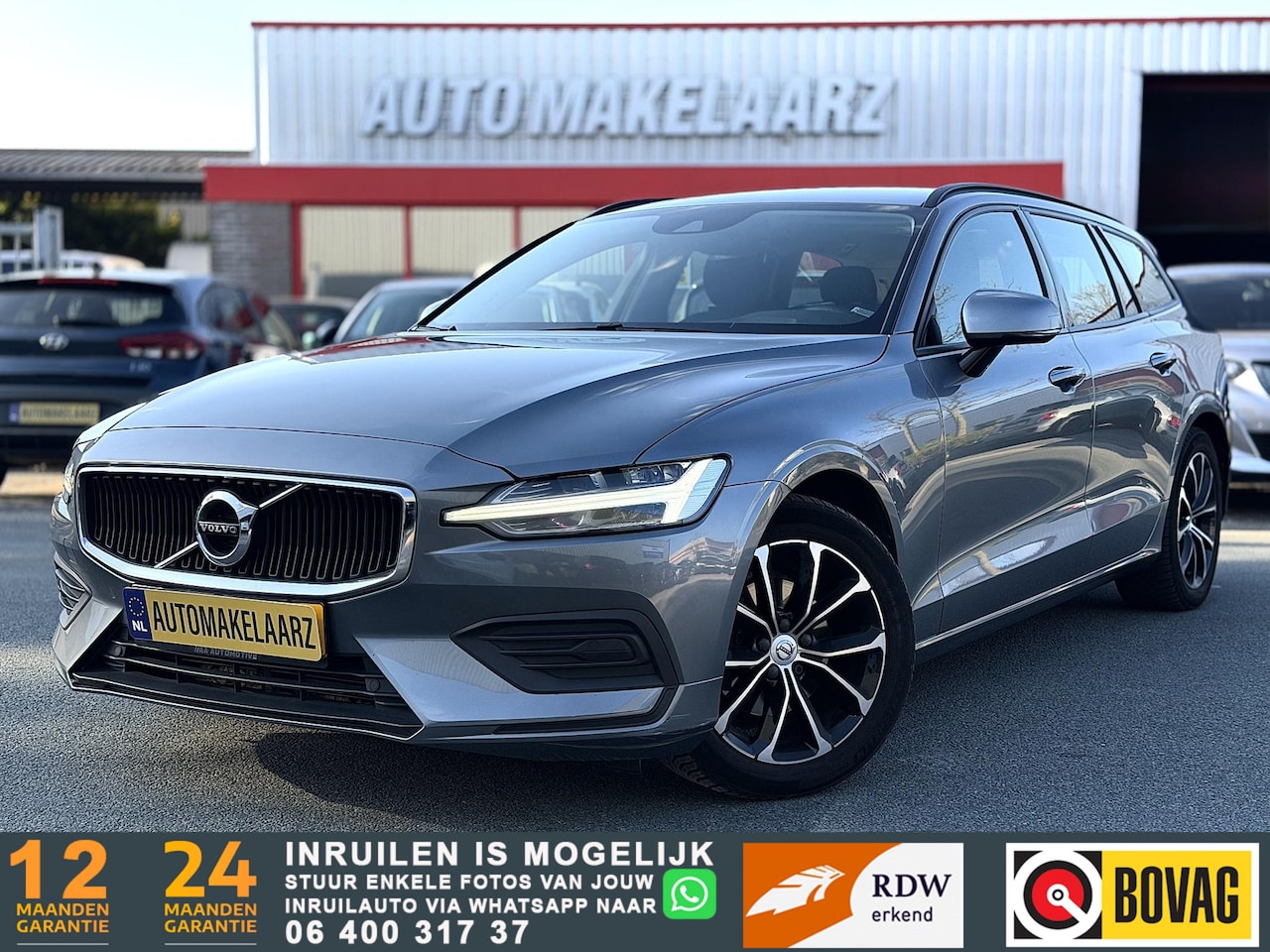 Volvo V60 - 2.0 D3 Momentum | BLINDSP. LANE ACC ELEK.TRKHK - AutoWereld.nl