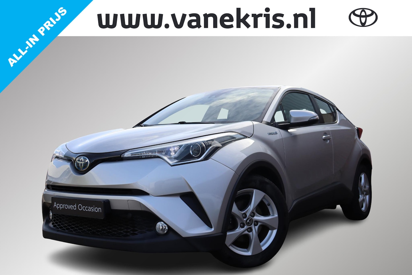 Toyota C-HR - 1.8 Hybrid Active 1.8 Hybrid Active, Parkeersensoren achter, Parkeercamera, Navigatie, - AutoWereld.nl