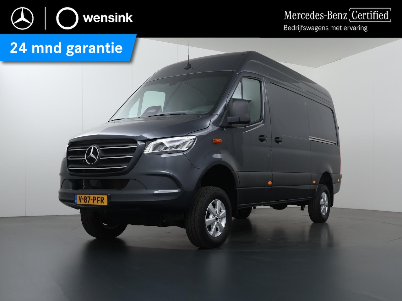 Mercedes-Benz Sprinter - 319 CDI | Aut. | L2 H2 | Select | 4X4 | Dubbele Schuifdeur | 2800 KG Trekhaak | Lederen be - AutoWereld.nl