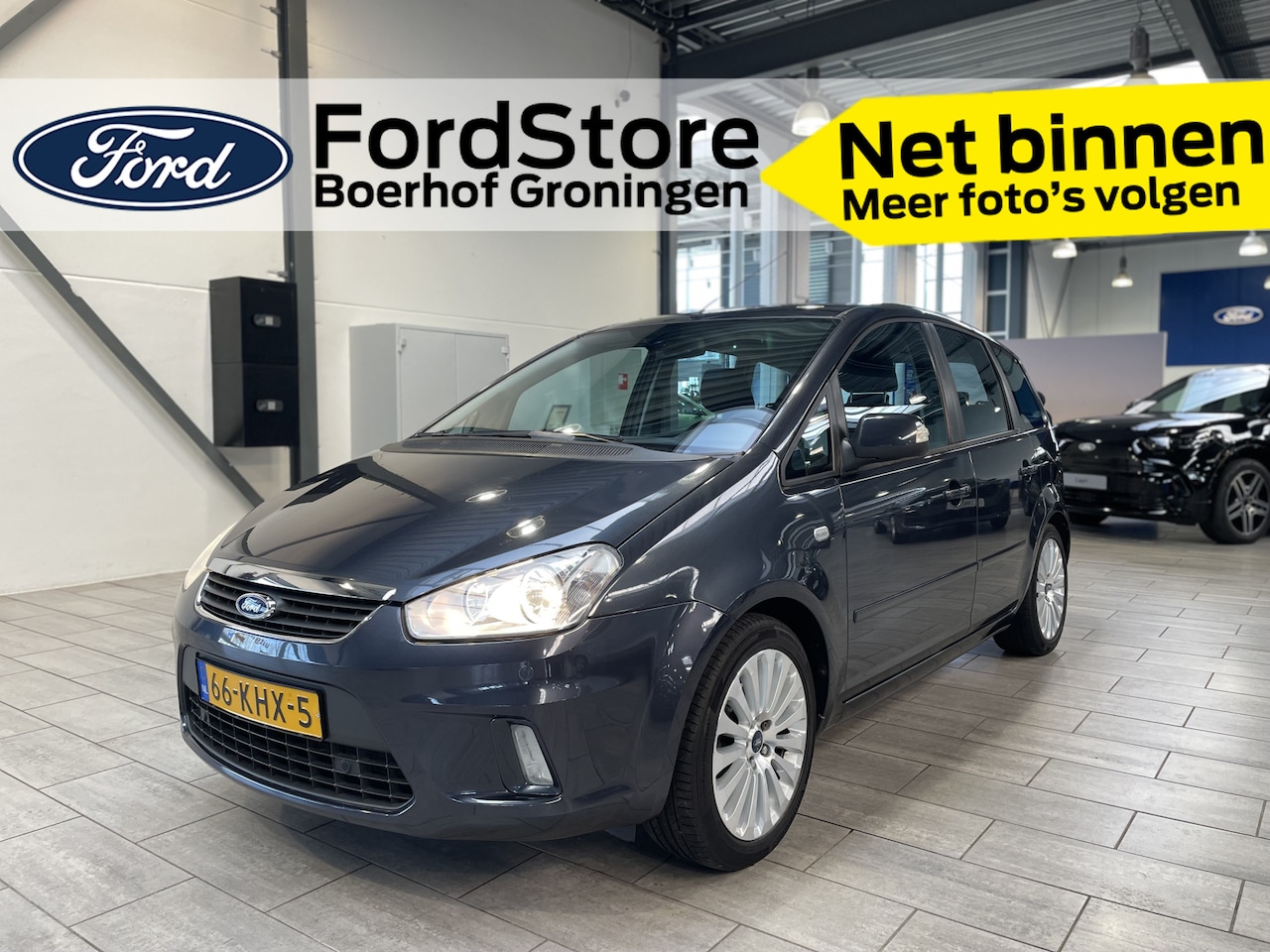 Ford C-Max - 1.8-16V 125 pk Limited | 100% dealer onderh.| 1e eig. | Navi | Clima | Cruise | Voorruitve - AutoWereld.nl