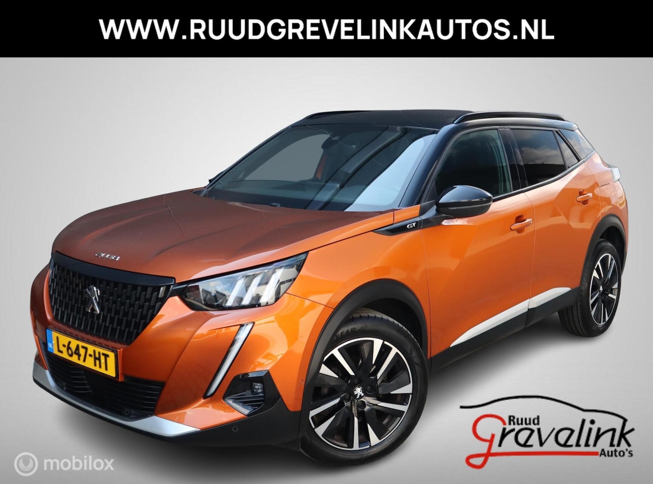 Peugeot 2008 - 1.2 PT 131PK H6 GT Pack Navi Stoelverwarming Camera 18"Velg Digi Cockpit DonkerGlas - AutoWereld.nl