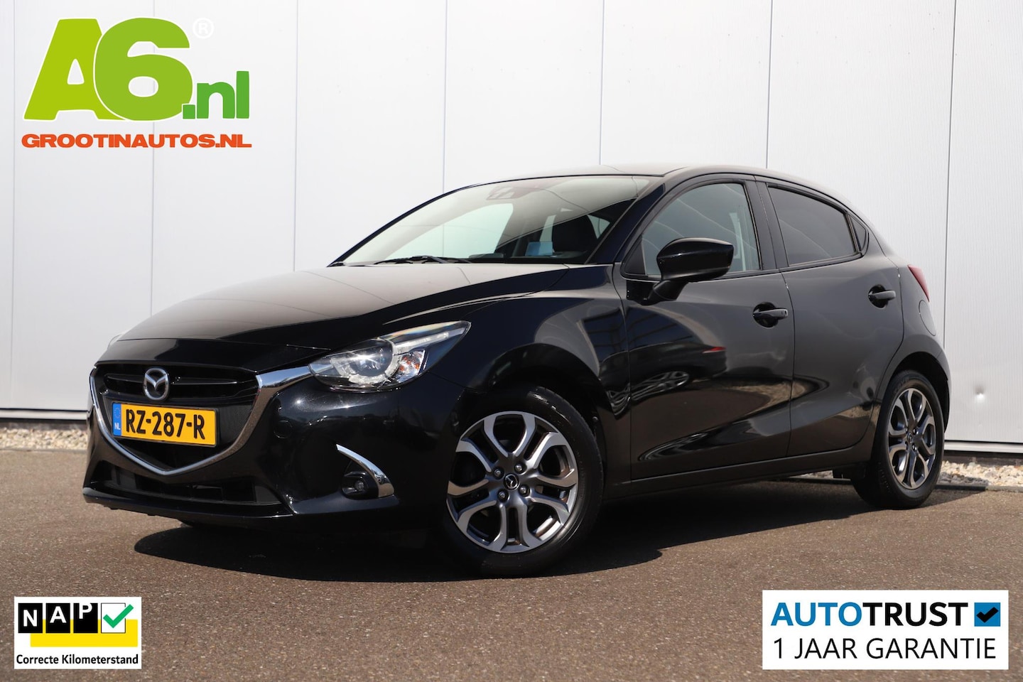 Mazda 2 - 1.5 Skyactiv-G GT-Luxury Automaat Half Leder Head Up Display Navigatie Carplay Achteruitri - AutoWereld.nl