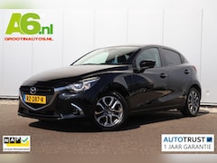 Mazda 2 - 2 1.5 Skyactiv-G GT-Luxury Automaat Half Leder Head Up Display Navigatie Carplay Achteruit