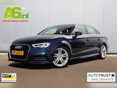 Audi A3 Limousine - 35 TFSI CoD Sport S Line Edition Automaat Half Leder 18 inch LMV Navigatie LED Stoelverwar