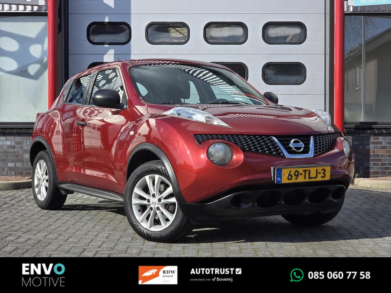 Nissan Juke - 1.6 Visia Airco/Trekhaak/Lange APK/LMV - AutoWereld.nl