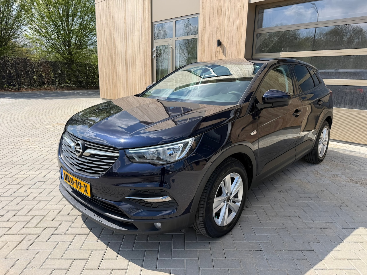 Opel Grandland X - 1.2 Turbo Business Executive 5Drs|Airco|Parkeersensoren|Trekhaak|1ste eigenaar - AutoWereld.nl