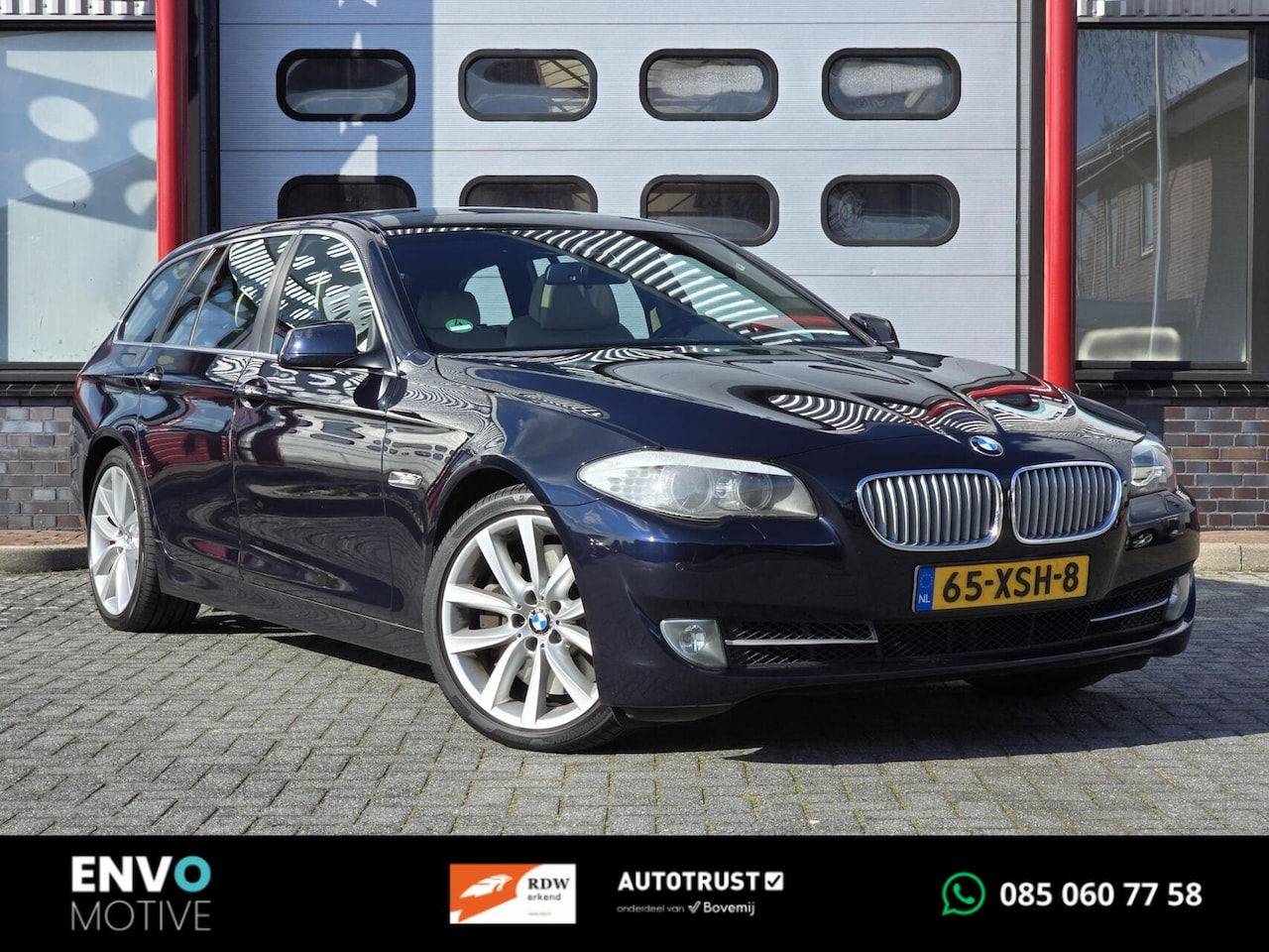 BMW 5-serie Touring - 550i High Executive 550i High Executive,Sp.stoelen,pano dak - AutoWereld.nl